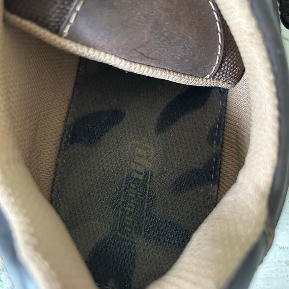 Vintage Urban pipeline faux leather lace up Y2K Vegan casual sneaker brown 8 - Picture 13 of 14